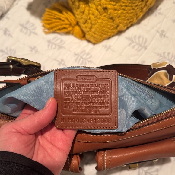 Coach Legacy 65th Anniversary Leather Double Turnlock Shoulder Bag - Picture 2 of 12